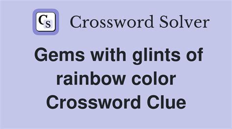 GEM crossword clue